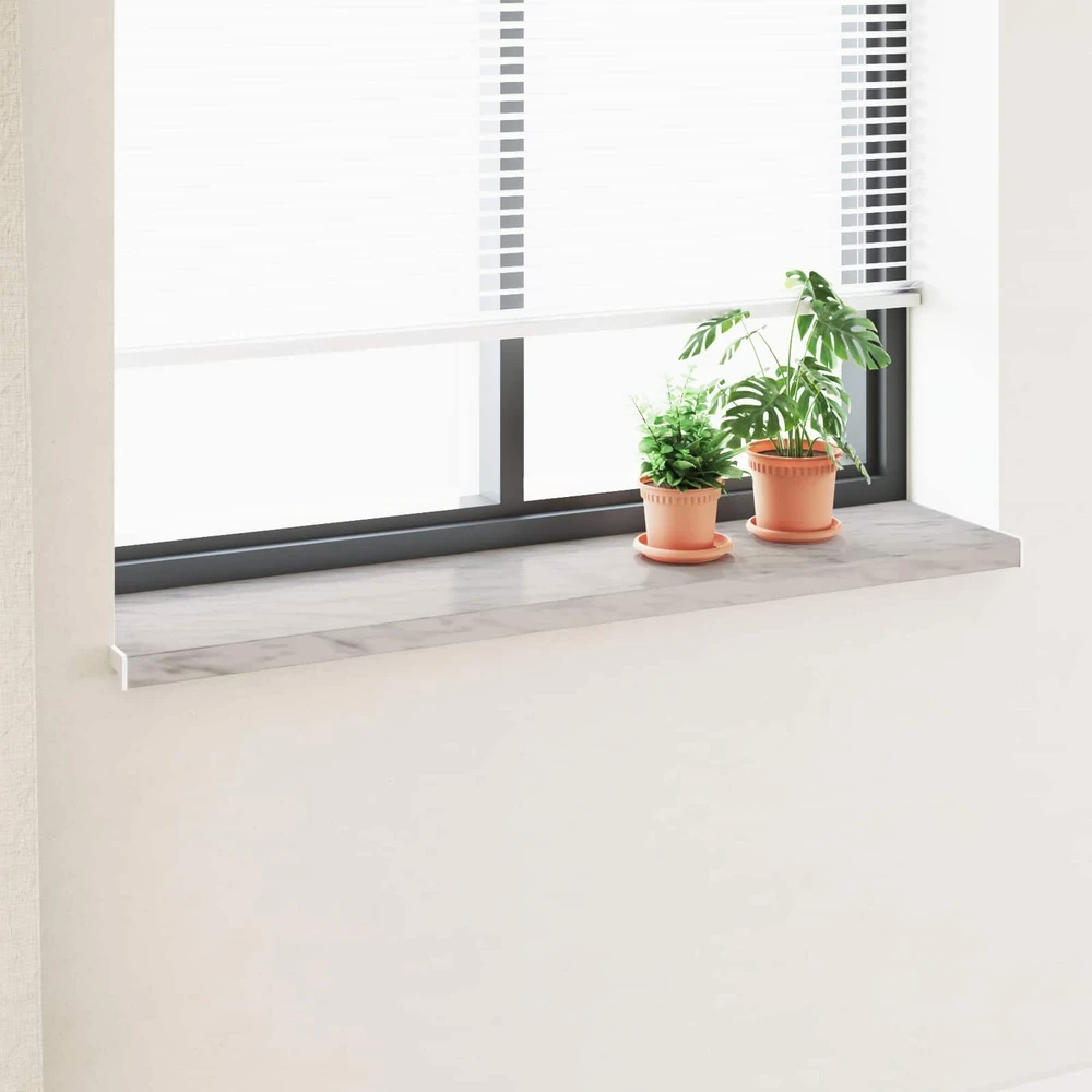 Langų palangė Marmurinė tekstūra 160 x 30 x 4,5 cm PVC