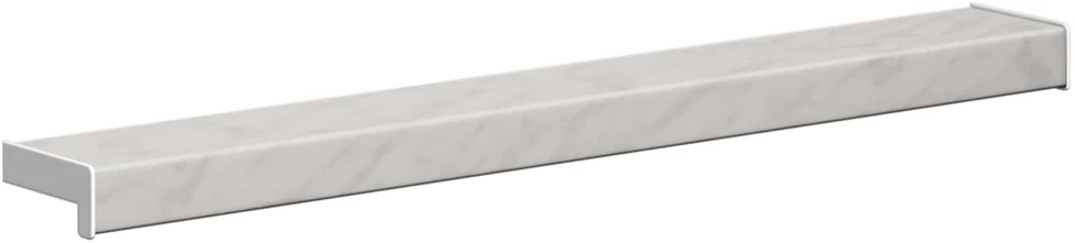 Langų palangė Marmurinė tekstūra 60 x 10 x 4,5 cm PVC