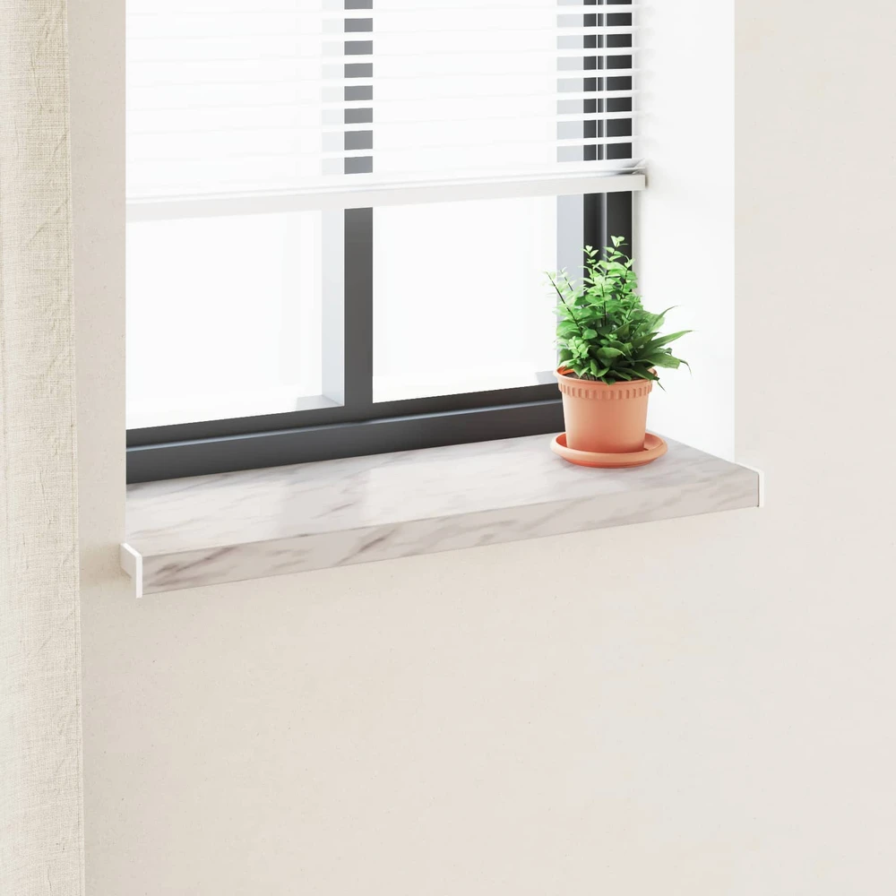 Langų palangė Marmurinė tekstūra 60 x 30 x 4,5 cm PVC