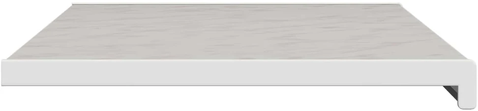 Langų palangė Marmurinė tekstūra 60 x 40 x 4,5 cm PVC
