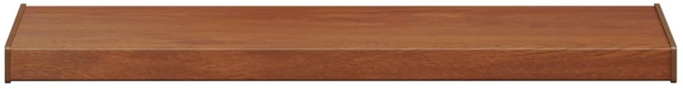 Langų palangė Ruda mediena 100 x 30 x 4,5 cm PVC