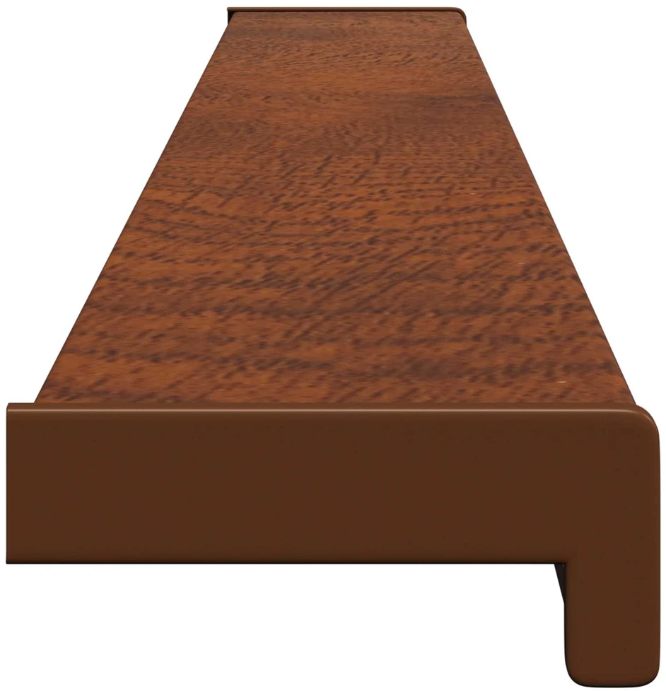 Langų palangė Ruda mediena 120 x 10 x 4,5 cm PVC