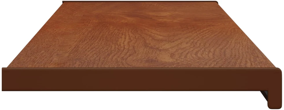 Langų palangė Ruda mediena 120 x 30 x 4,5 cm PVC