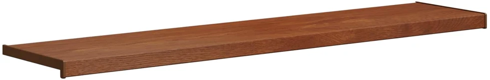 Langų palangė Ruda mediena 120 x 35 x 4,5 cm PVC