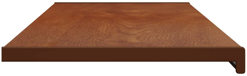 Langų palangė Ruda mediena 120 x 40 x 4,5 cm PVC