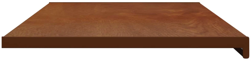 Langų palangė Ruda mediena 120 x 50 x 4,5 cm PVC