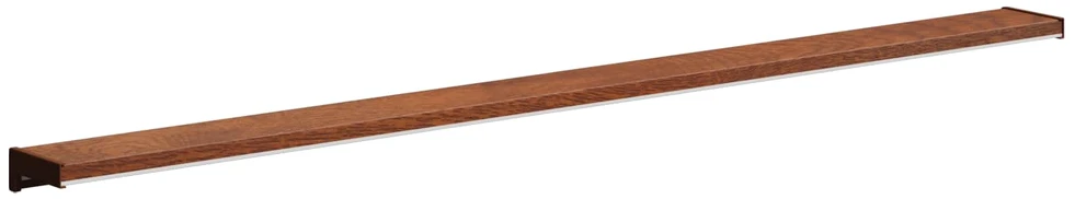 Langų palangė Ruda mediena 140 x 15 x 4,5 cm PVC