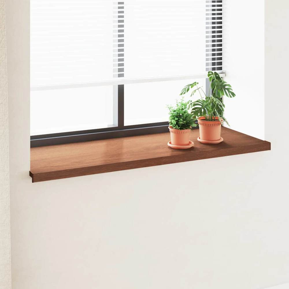 Langų palangė Ruda mediena 140 x 50 x 4,5 cm PVC