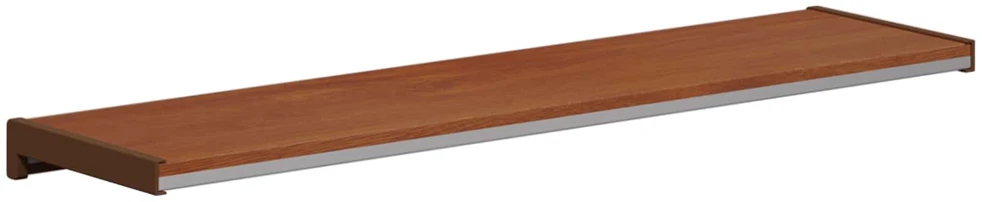 Langų palangė Ruda mediena 60 x 20 x 4,5 cm PVC