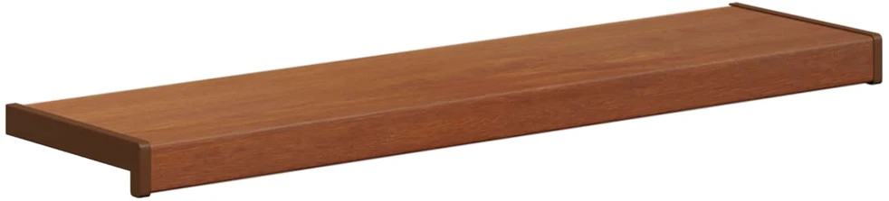 Langų palangė Ruda mediena 80 x 25 x 4,5 cm PVC
