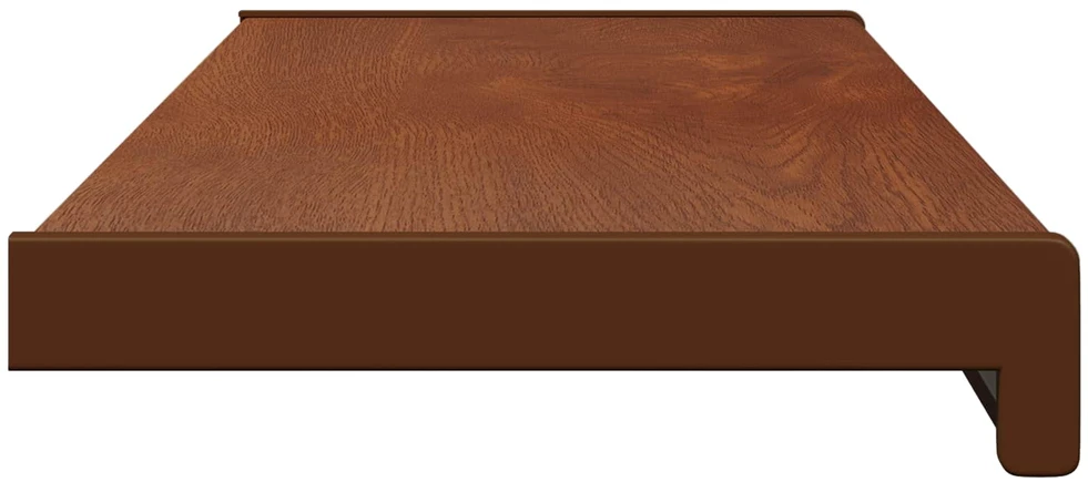 Langų palangė Ruda mediena 80 x 25 x 4,5 cm PVC