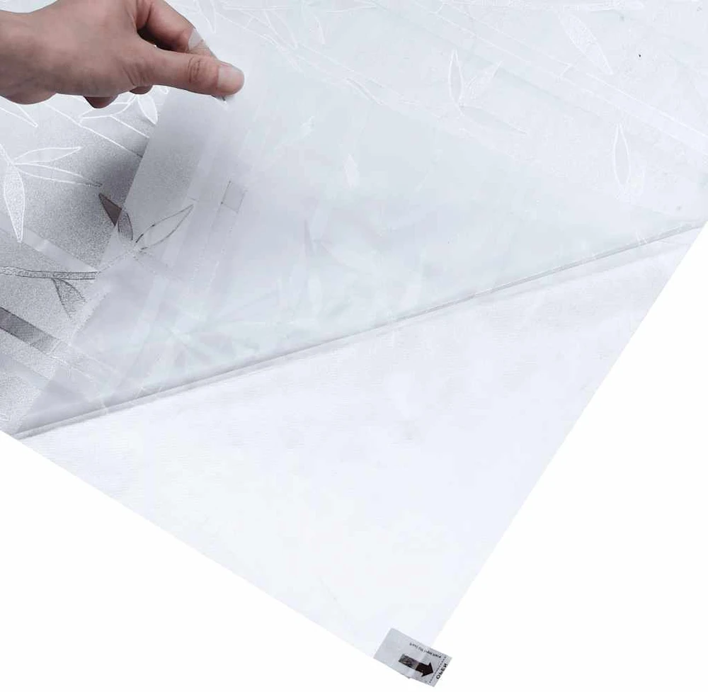 Langų plėvelė, 60x500cm, PVC, matinė, bambuko raštas