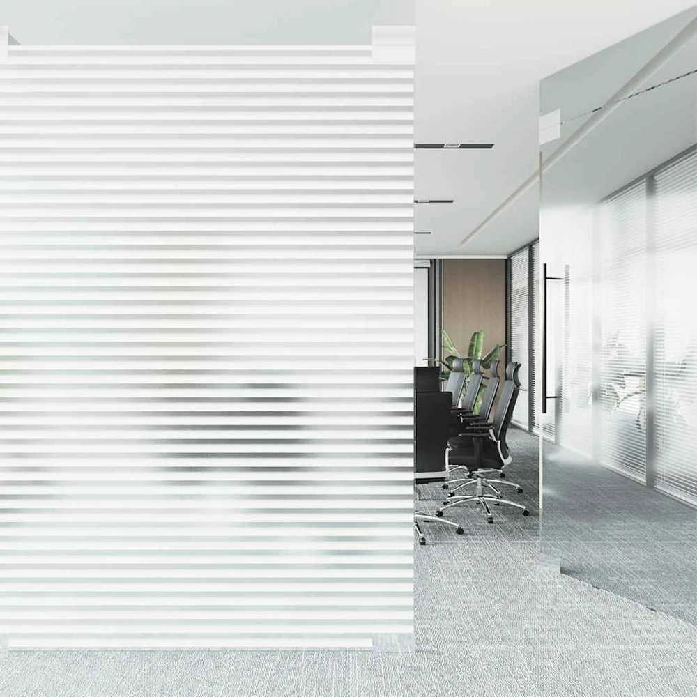 Langų plėvelė, 60x500cm, PVC, matinė, žaliuzių raštas
