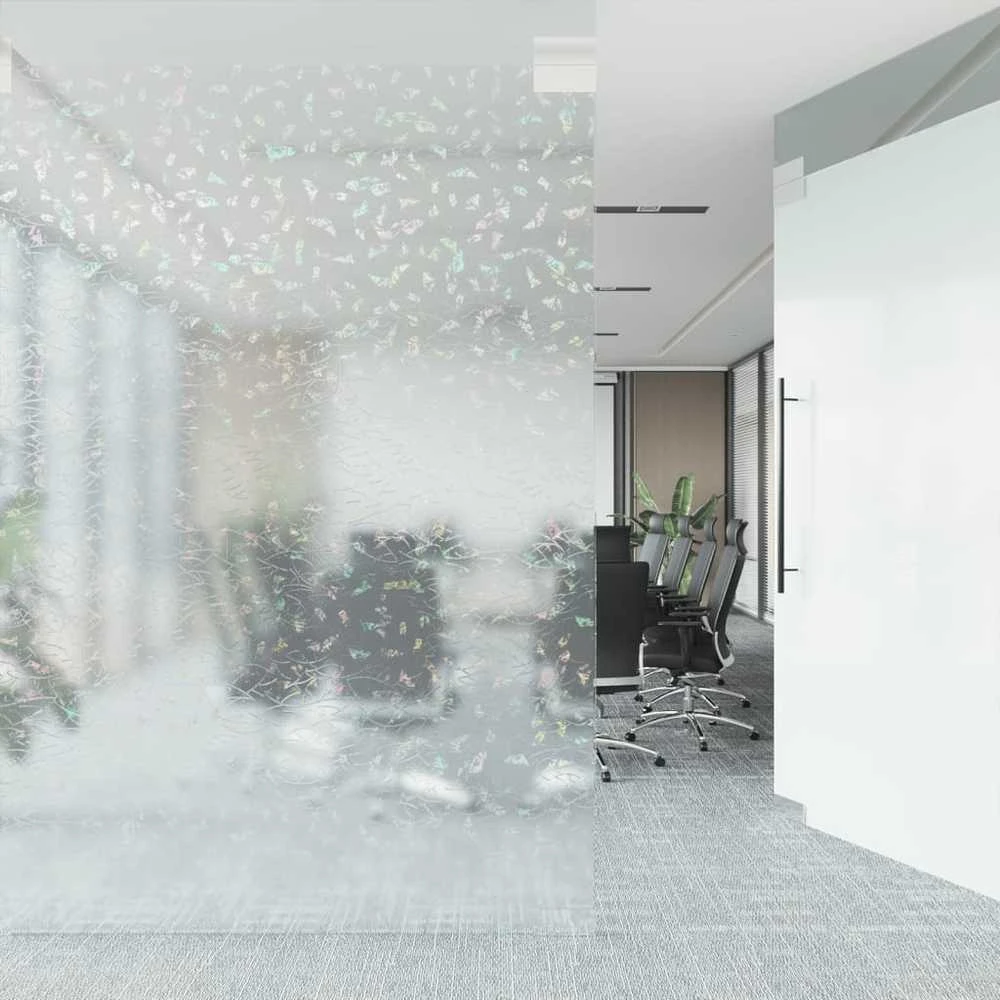 Langų plėvelė, 90x2000cm, PVC, matinė, vaivorykštės raštas