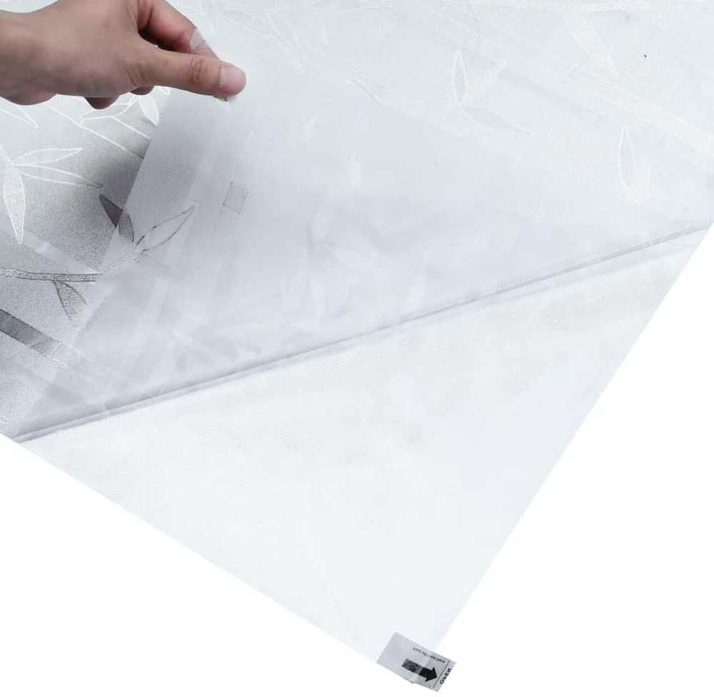 Langų plėvelė, 90x500cm, PVC, matinė, bambuko raštas