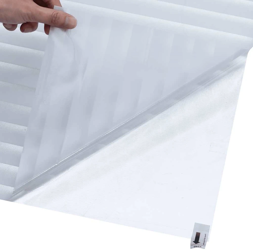 Langų plėvelė, 90x500cm, PVC, matinė, žaliuzių raštas