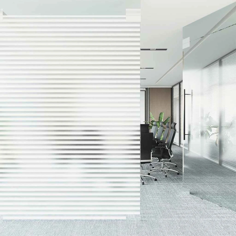 Langų plėvelė, 90x500cm, PVC, matinė, žaliuzių raštas