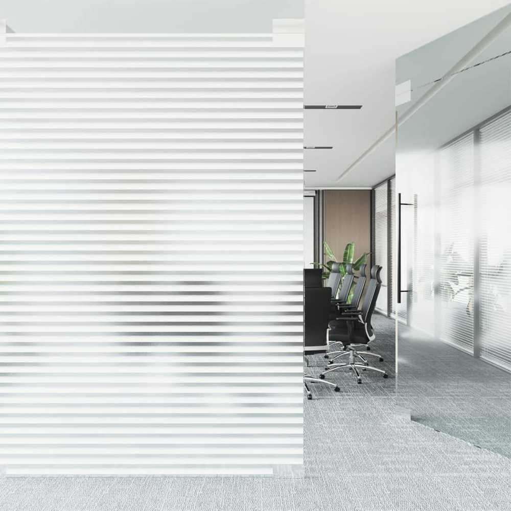 Langų plėvelė, 90x500cm, PVC, matinė, žaliuzių raštas