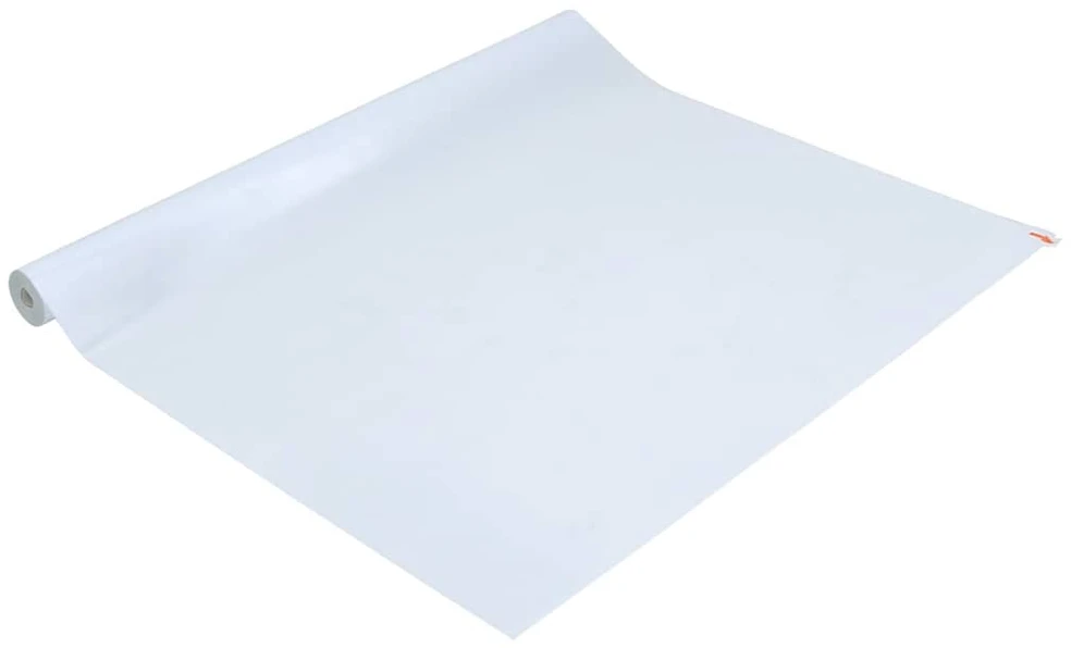 Langų plėvelė, skaidri balta, 45x2000cm, PVC, statinė, matinė