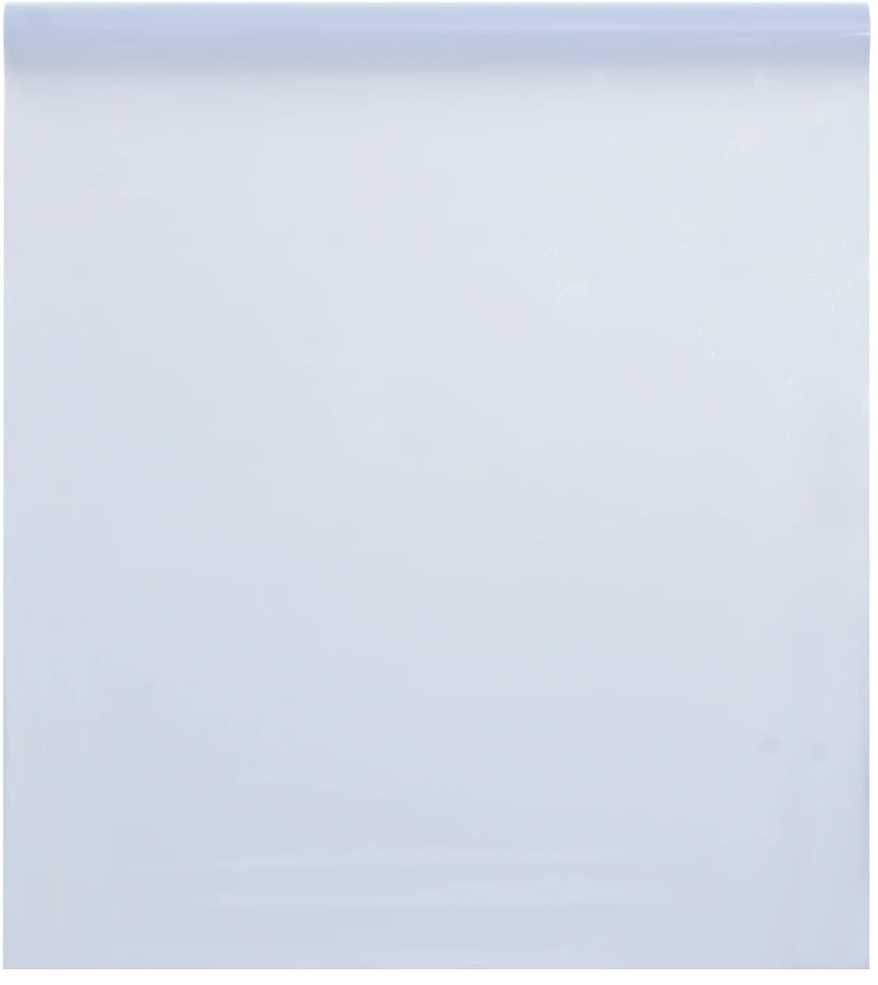 Langų plėvelė, skaidri balta, 60x500cm, PVC, statinė, matinė