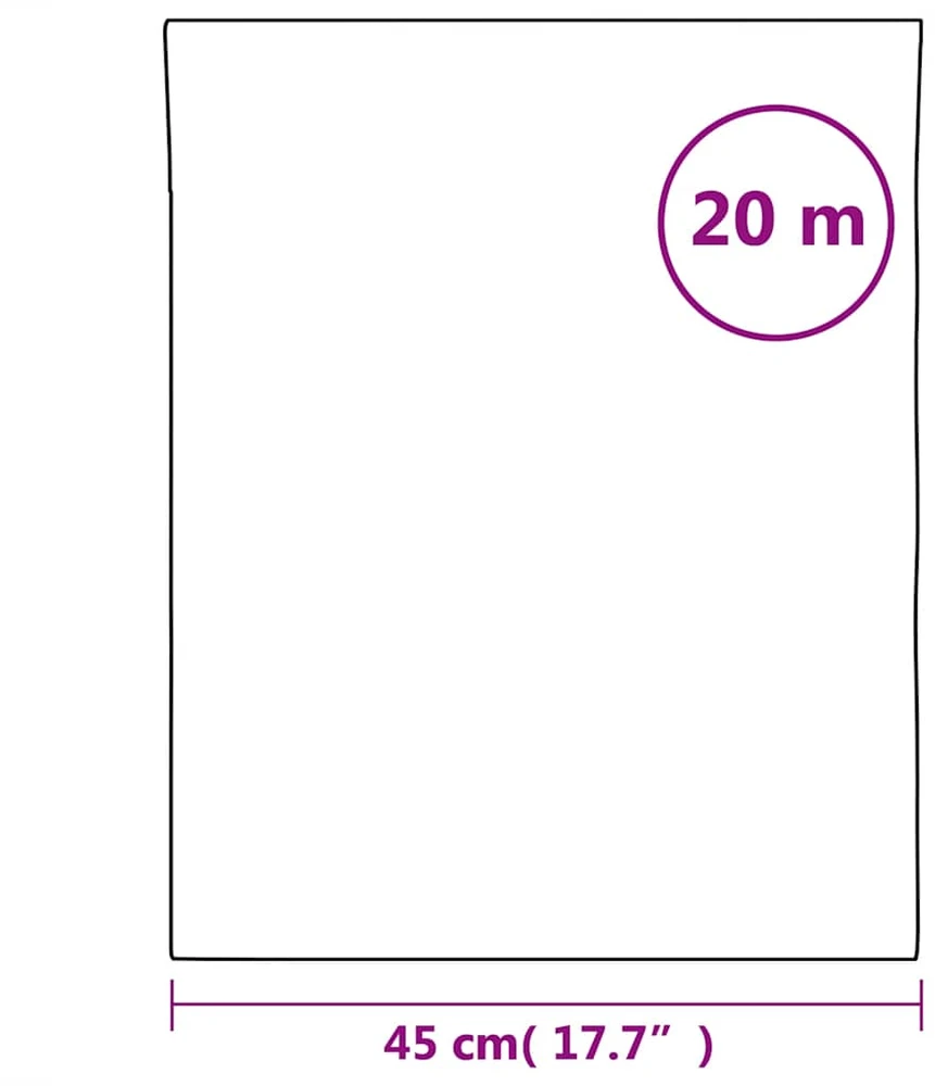 Langų plėvelė, juoda, 45x2000cm, PVC, statinė, matinė