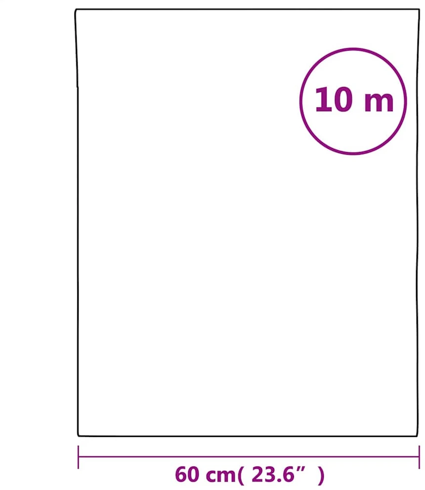 Langų plėvelė, juoda, 60x1000cm, PVC, statinė, matinė