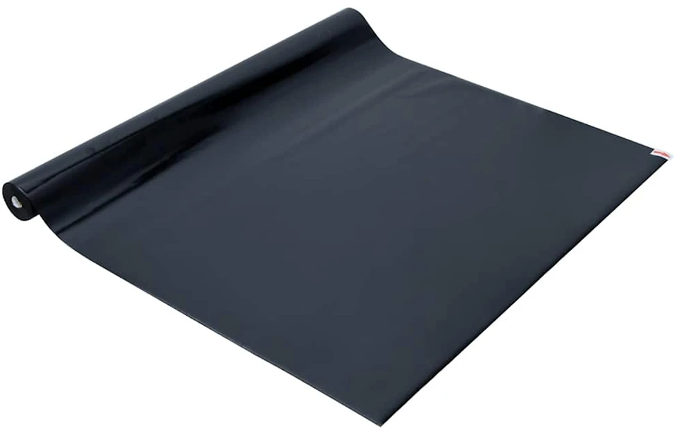 Langų plėvelė, juoda, 90x1000cm, PVC, statinė, matinė