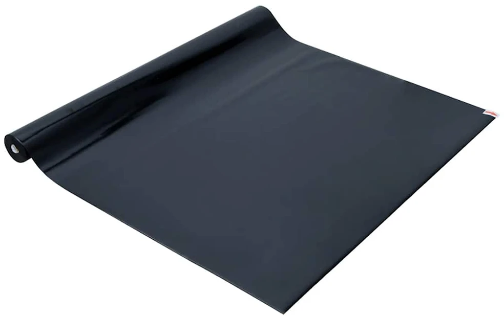Langų plėvelė, juoda, 90x2000cm, PVC, statinė, matinė