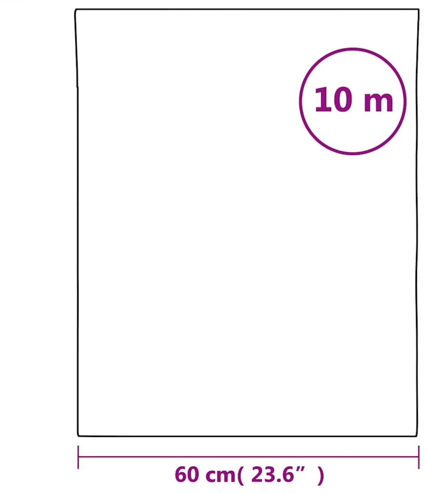 Langų plėvelė, skaidri pilka, 60x1000cm, PVC, statinė, matinė