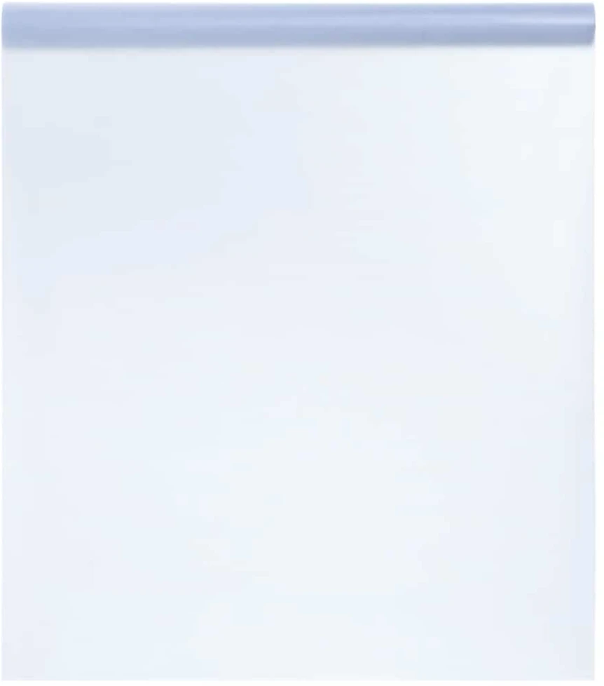 Langų plėvelė, skaidri pilka, 90x500cm, PVC, statinė, matinė