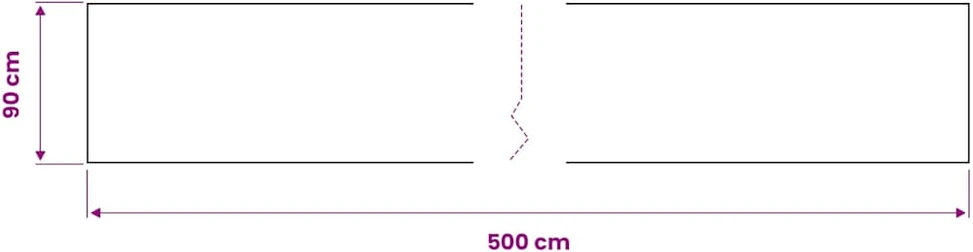 Matinė privatumo suteikianti langų plėvelė, mask., 0,9x5m