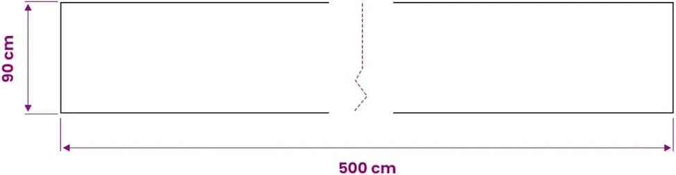 Matinė privatumo suteikianti langų plėvelė, mask., 0,9x5m