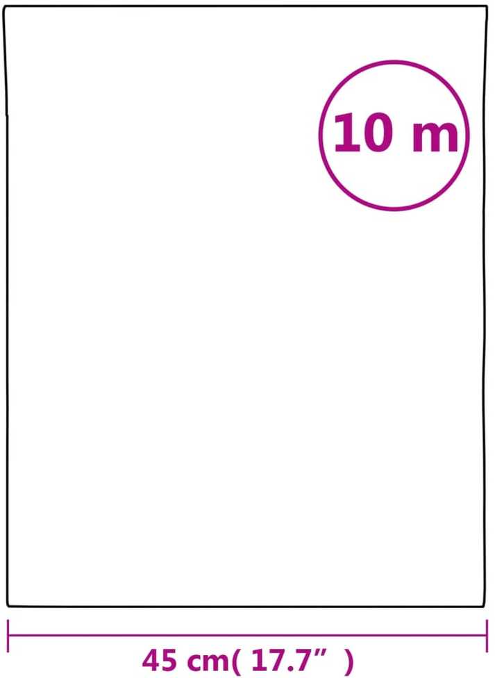 Langų plėvelė, skaidri, 45x1000cm, PVC, matinė