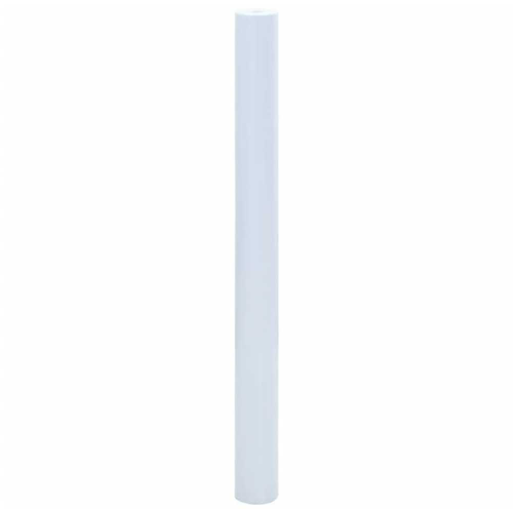 Langų plėvelė, skaidri balta, 60x2000cm, PVC, statinė, matinė