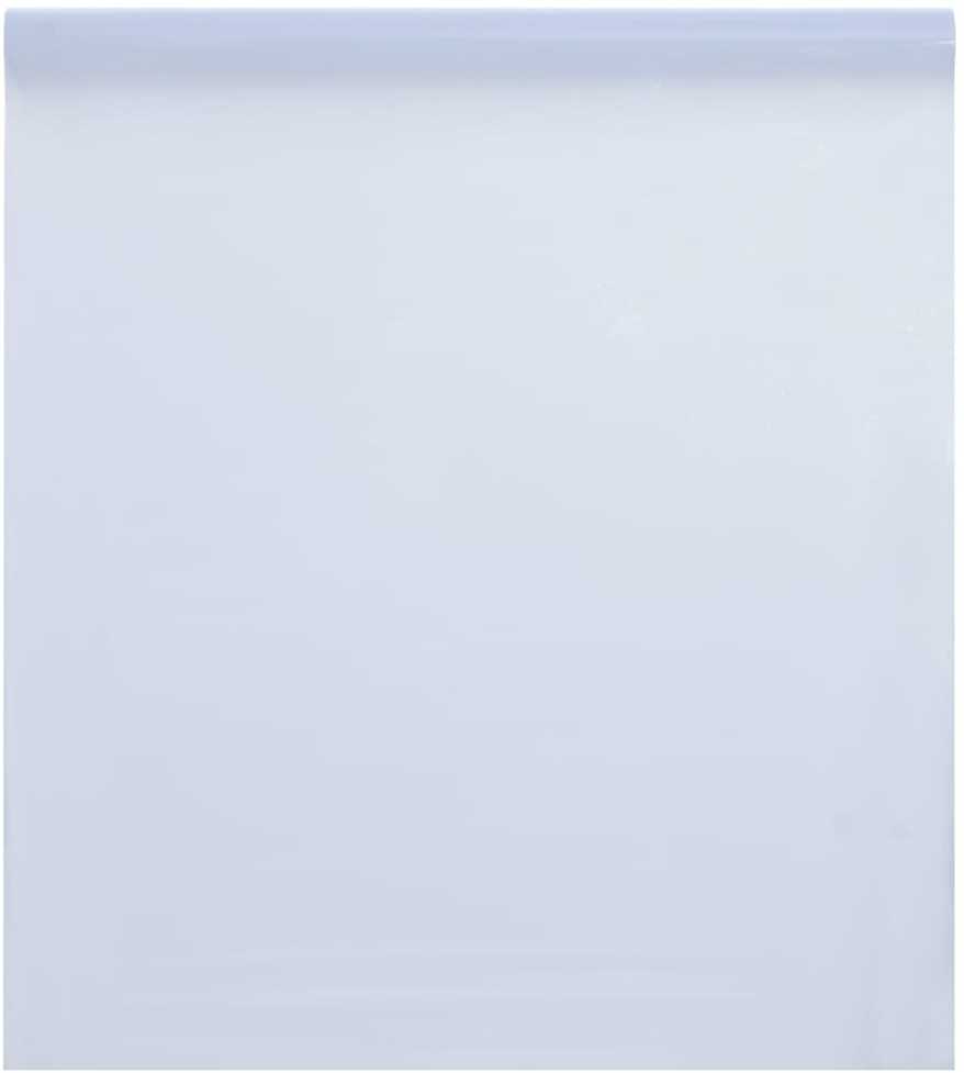 Langų plėvelė, skaidri balta, 90x500cm, PVC, statinė, matinė