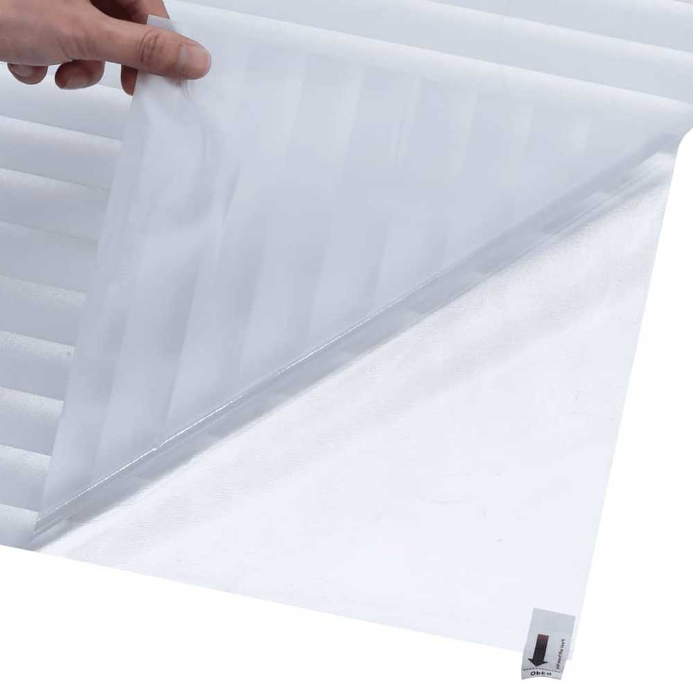 Langų plėvelės, 2vnt., PVC, matinės, žaliuzių raštas
