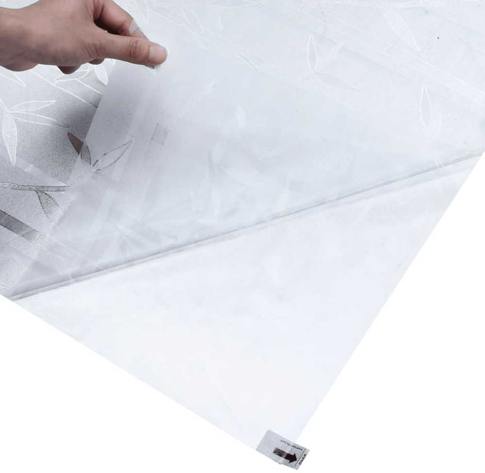 Langų plėvelės, 4vnt., PVC, matinės, bambuko raštas