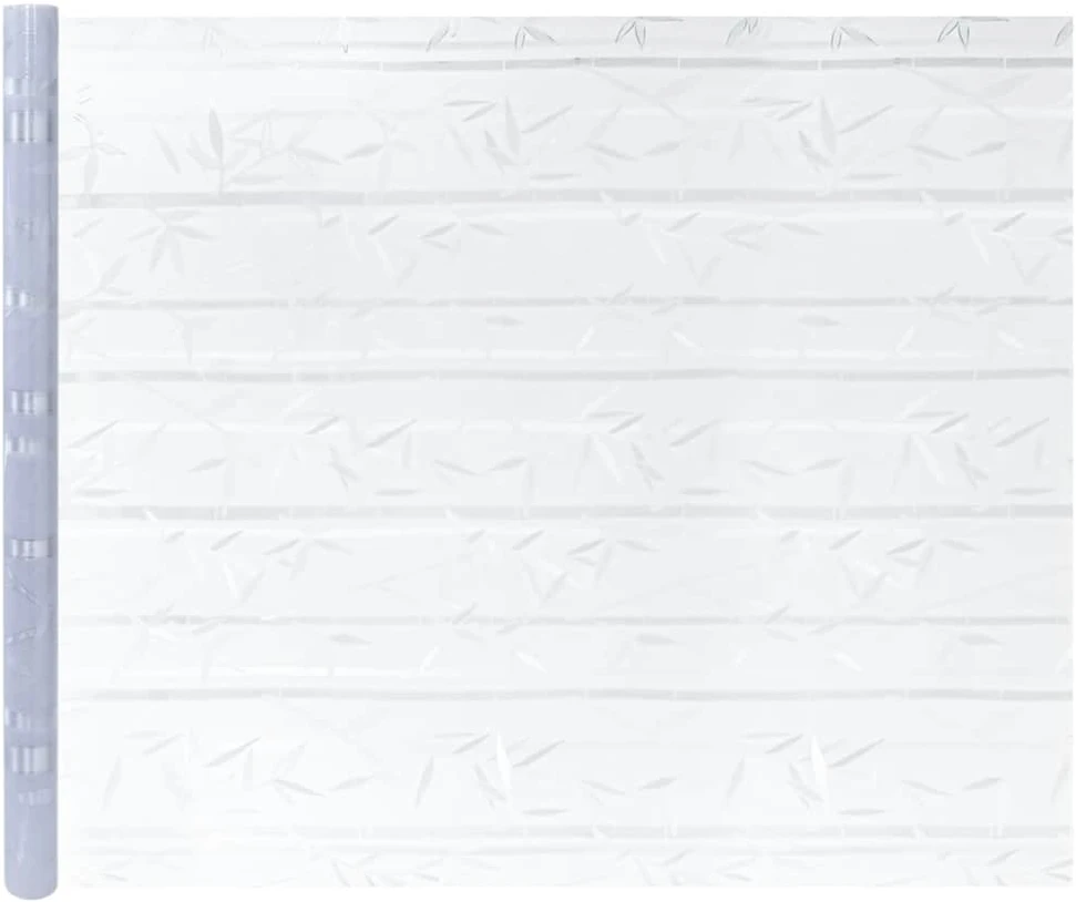 Langų plėvelės, 4vnt., PVC, matinės, bambuko raštas