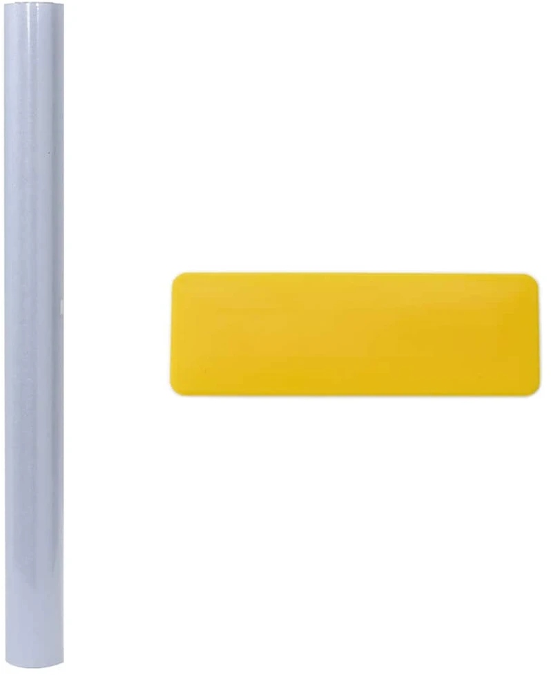 Langų plėvelės, 5vnt., skaidri pilka, PVC, statinė, matinė