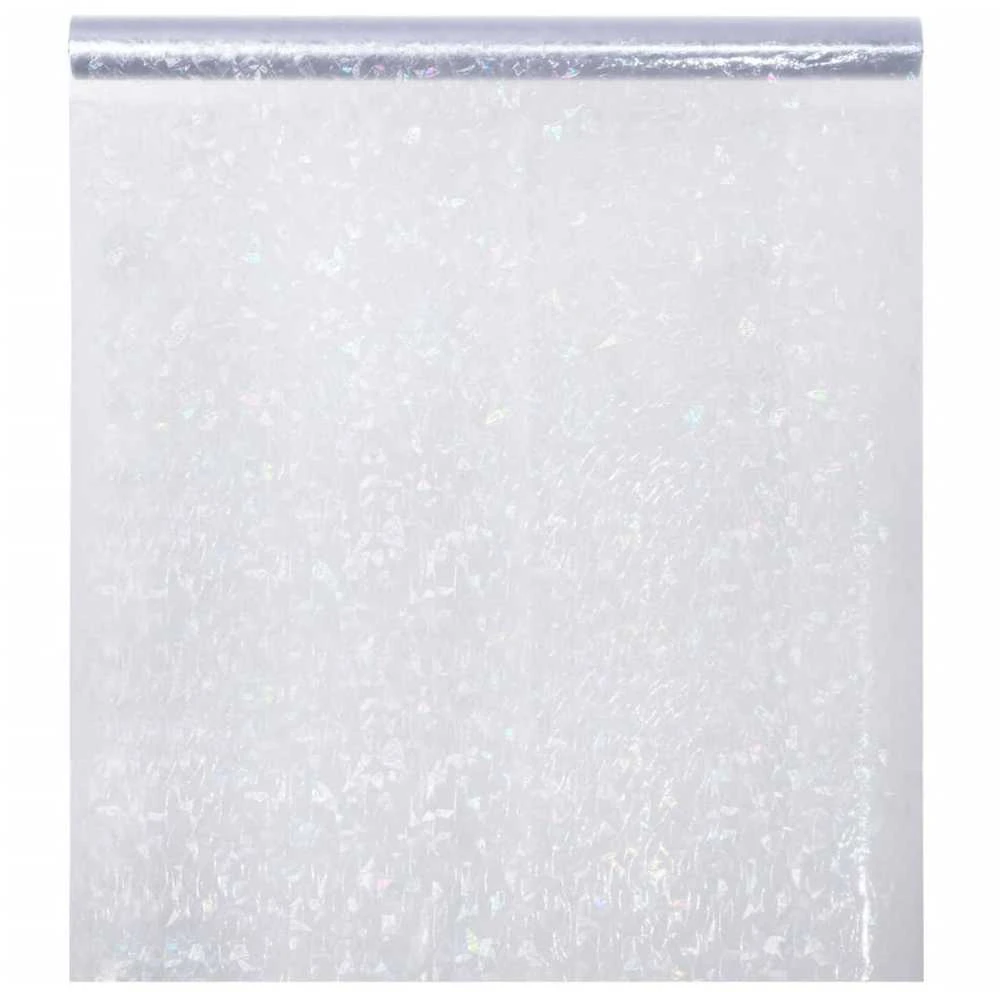 Langų plėvelės, 5vnt., PVC, matinės, 3D vaivorykštės raštas