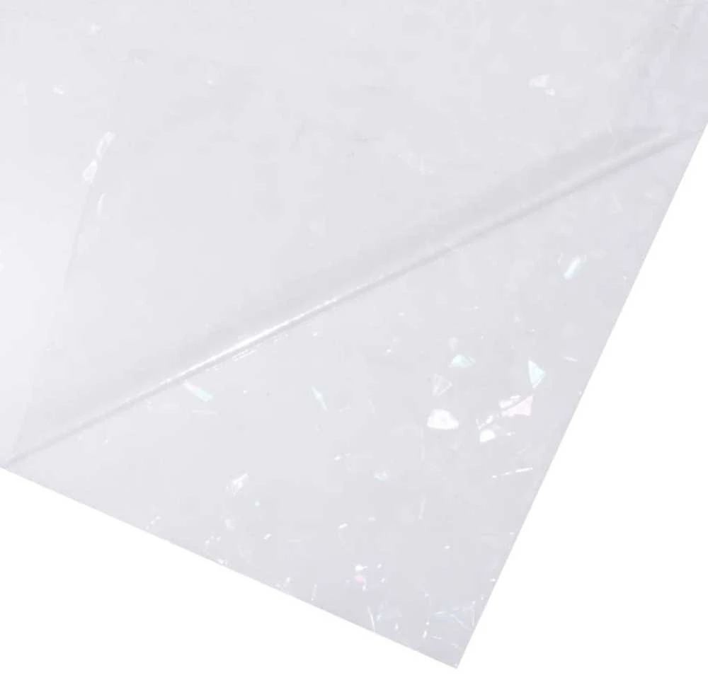 Langų plėvelės, 5vnt., PVC, matinės, 3D vaivorykštės raštas