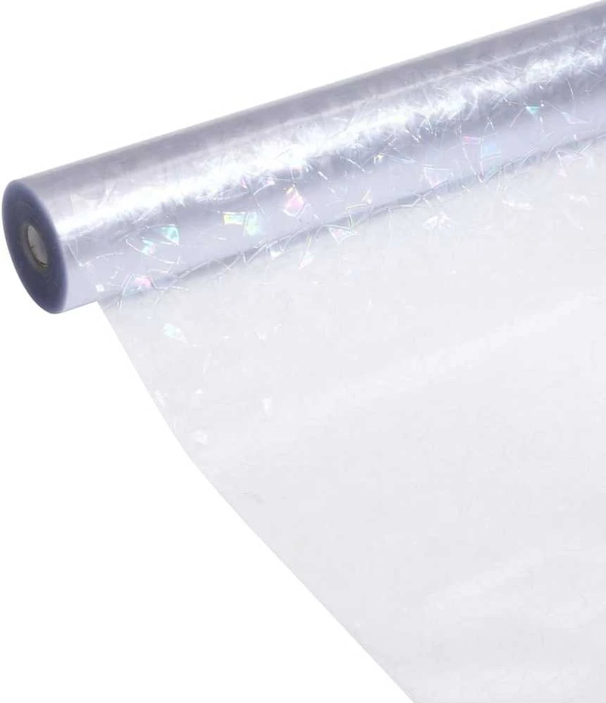 Langų plėvelės, 5vnt., PVC, matinės, 3D vaivorykštės raštas