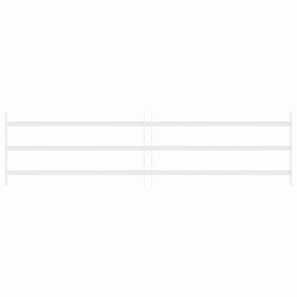 Langų saugos grotelės su 3 skersinėmis 3 vnt. 93-174 cm
