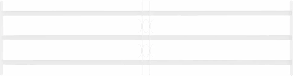 Langų saugos grotelės su 3 skersinėmis 3 vnt. 93-174 cm