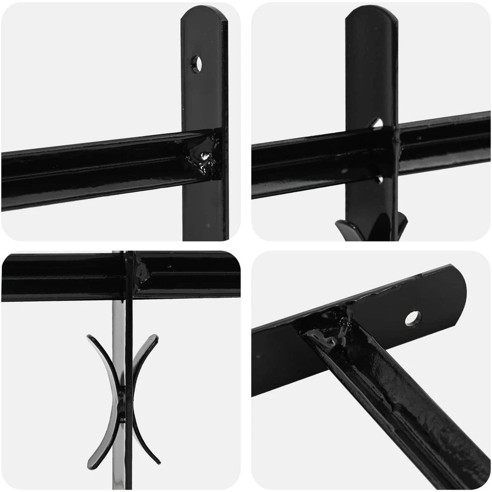 Langų saugumo grotelės 76 x 30 cm Galvanizuotas plienas