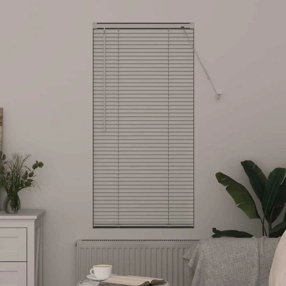 Venecijos žaliuzės Balta 130 x 60 cm 25 mm Aliuminis