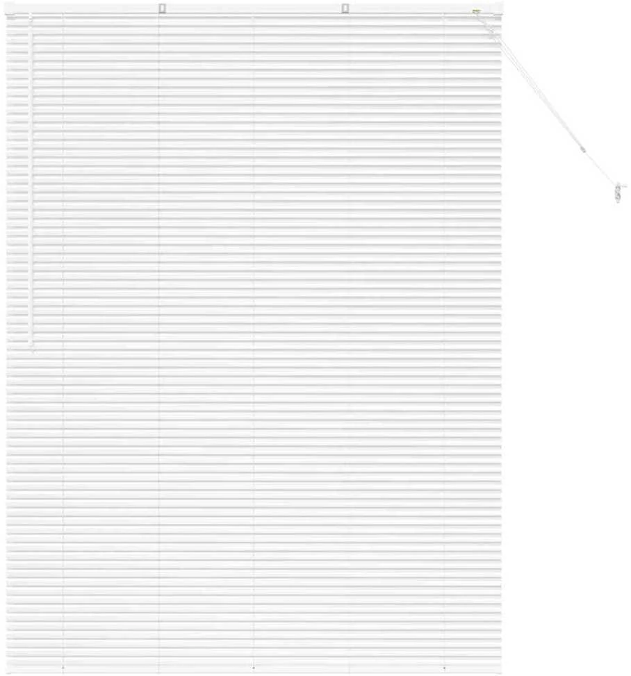 Venecijos žaliuzės Balta 175 x 130 cm 25 mm Aliuminis