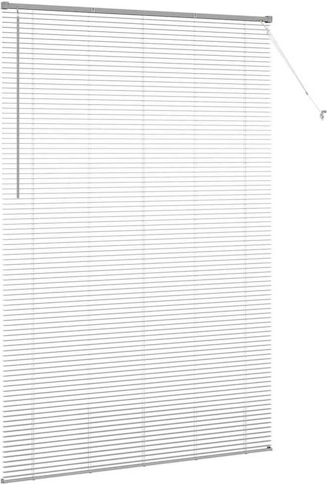 Venecijietiškos žaliuzės Sidabrinė 220 x 145 cm Aliuminis