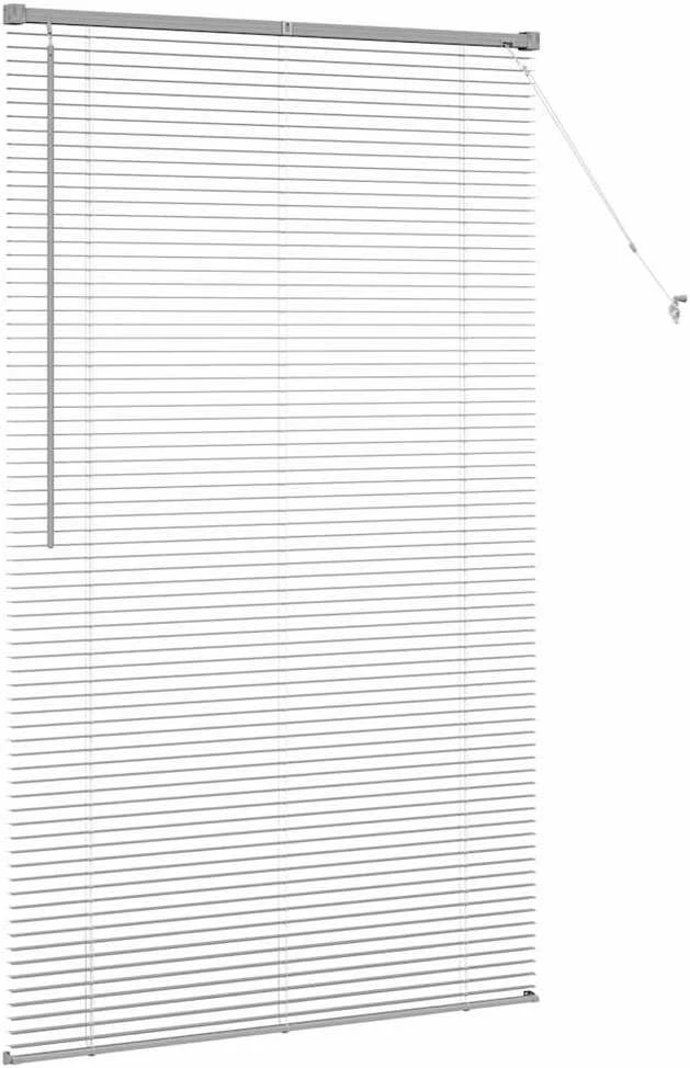 Venecijietiškos žaliuzės Sidabrinė 175 x 100 cm Aliuminis