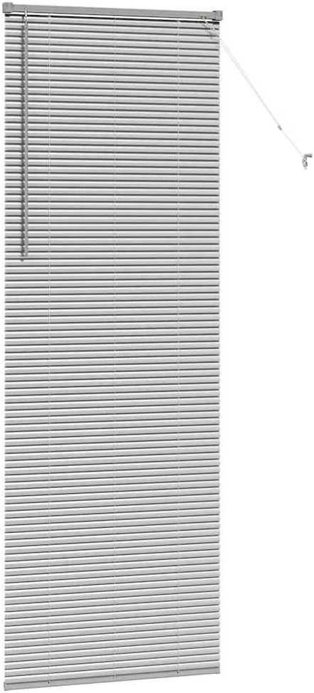 Venecijietiškos žaliuzės Sidabrinė 220 x 80 cm Aliuminis